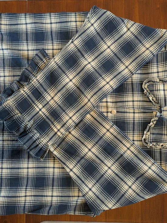 Rudy Jude Plaid Pillowcase Blouse - Picture 4 of 5